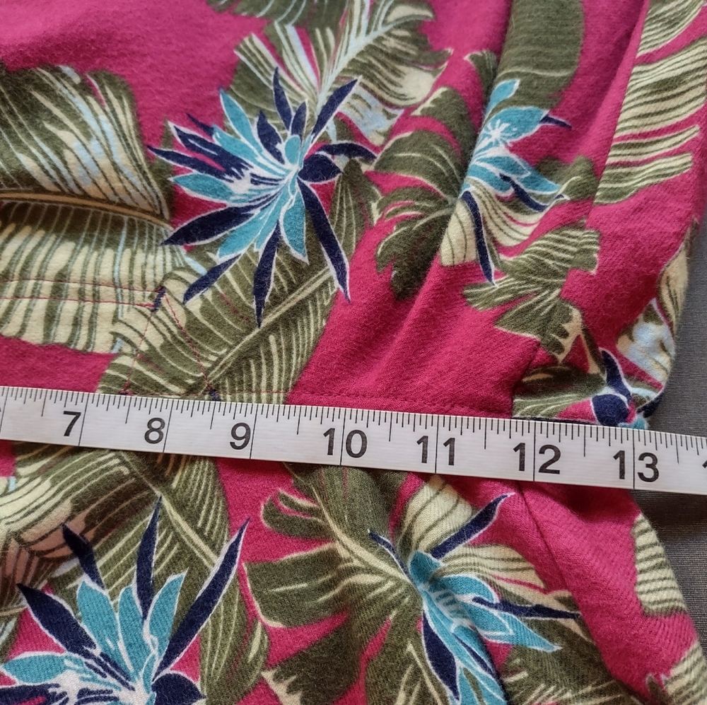 Tommy Bahama Tropical Print Men's Flannel Pajama Pants - Picture 12 of 13